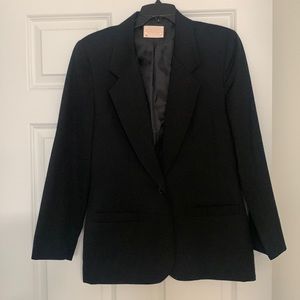 Classic black blazer